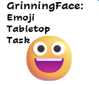 Grinning